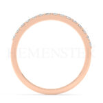 Cintillos de oro con diamantes