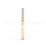 Cintillos de oro con diamantes