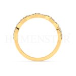 Cintillos de oro con diamantes
