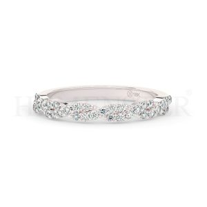 Cintillos de oro con diamantes