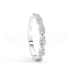 Cintillos de oro con diamantes