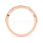 Cintillos de oro con diamantes