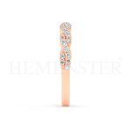 Cintillos de oro con diamantes