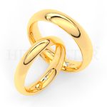 Aros de matrimonio de oro