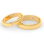 Aros de matrimonio de oro