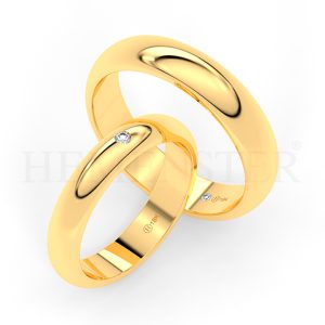 Aros de matrimonio de oro