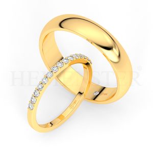 Aros de matrimonio de oro