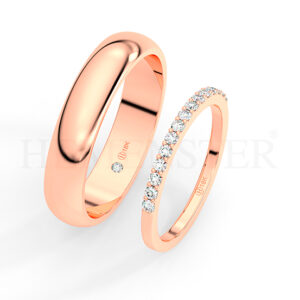 Aros de matrimonio de oro