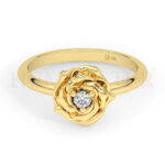 Anillos de compromiso con diamantes