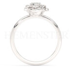 Anillos de compromiso con diamantes