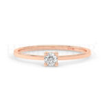 Anillos de compromiso con diamantes