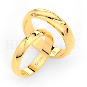 Aros de matrimonio de oro