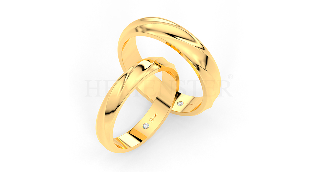 Aros de matrimonio de oro