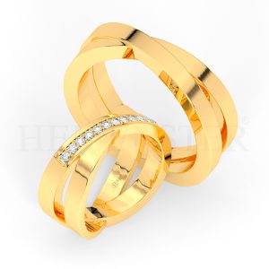 Aros de matrimonio de oro