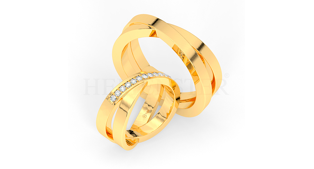 Aros de matrimonio de oro