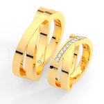 Aros de matrimonio de oro