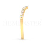 Cintillos de oro con diamantes
