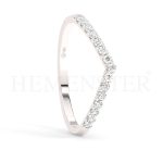 Cintillos de oro con diamantes