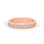 Cintillos de oro con diamantes