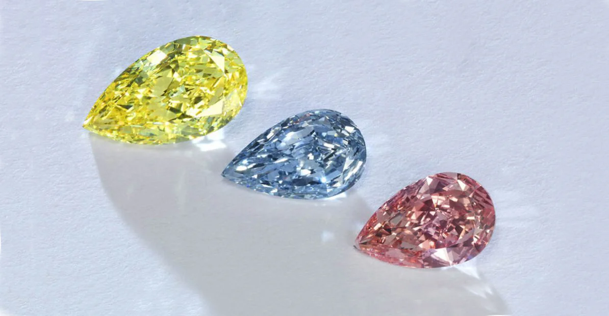 Diamantes de colores
