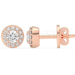 Set de aretes de oro para mujer