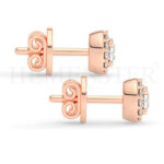 Set de aretes de oro para mujer