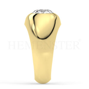Anillos de oro con diamantes para hombre