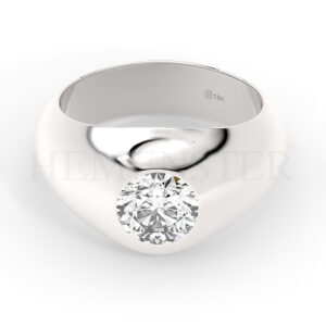 Anillos de oro con diamantes para hombre