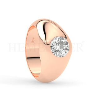 Anillos de oro con diamantes para hombre