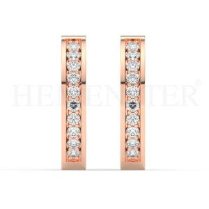 Set de aretes de oro para mujer