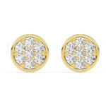 Set de aretes de oro para mujer
