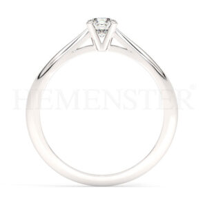 Anillos de compromiso de oro con diamantes