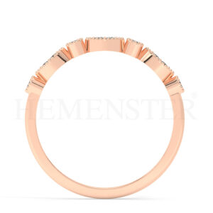 Cintillos de oro con diamantes