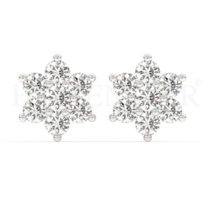 Set de aretes de oro para mujer