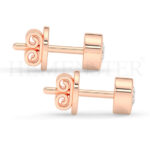 Set de aretes de oro para mujer