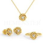 Sets de joyas de oro amarillo