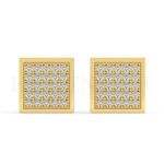 Aretes de oro de hombre