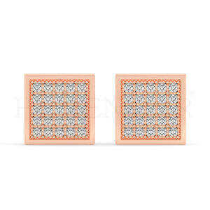 Aretes de oro de hombre