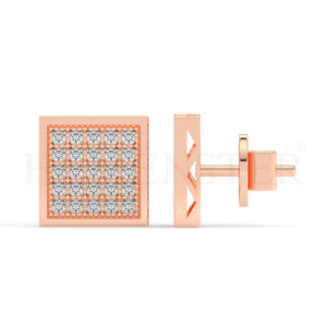 Aretes de oro de hombre