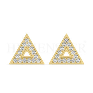 Aretes de oro de hombre