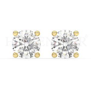 Set de aretes de oro para mujer
