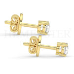 Set de aretes de oro para mujer