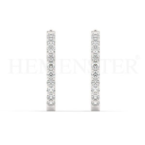 Set de aretes de oro para mujer