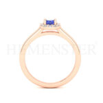 Anillos de compromiso con gemas de color