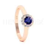 Anillos de compromiso con gemas de color