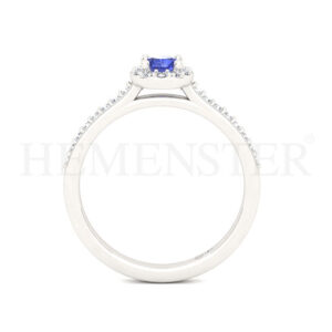 Anillos de compromiso con gemas de color