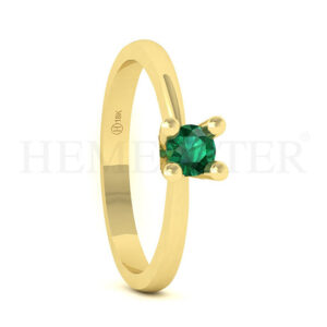 Anillos de compromiso con gemas de color