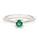 Anillos de compromiso con gemas de color