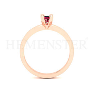 Anillos de compromiso con gemas de color