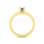 Anillos de compromiso con gemas de color